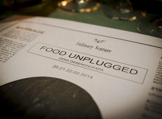 9. Food unplugged