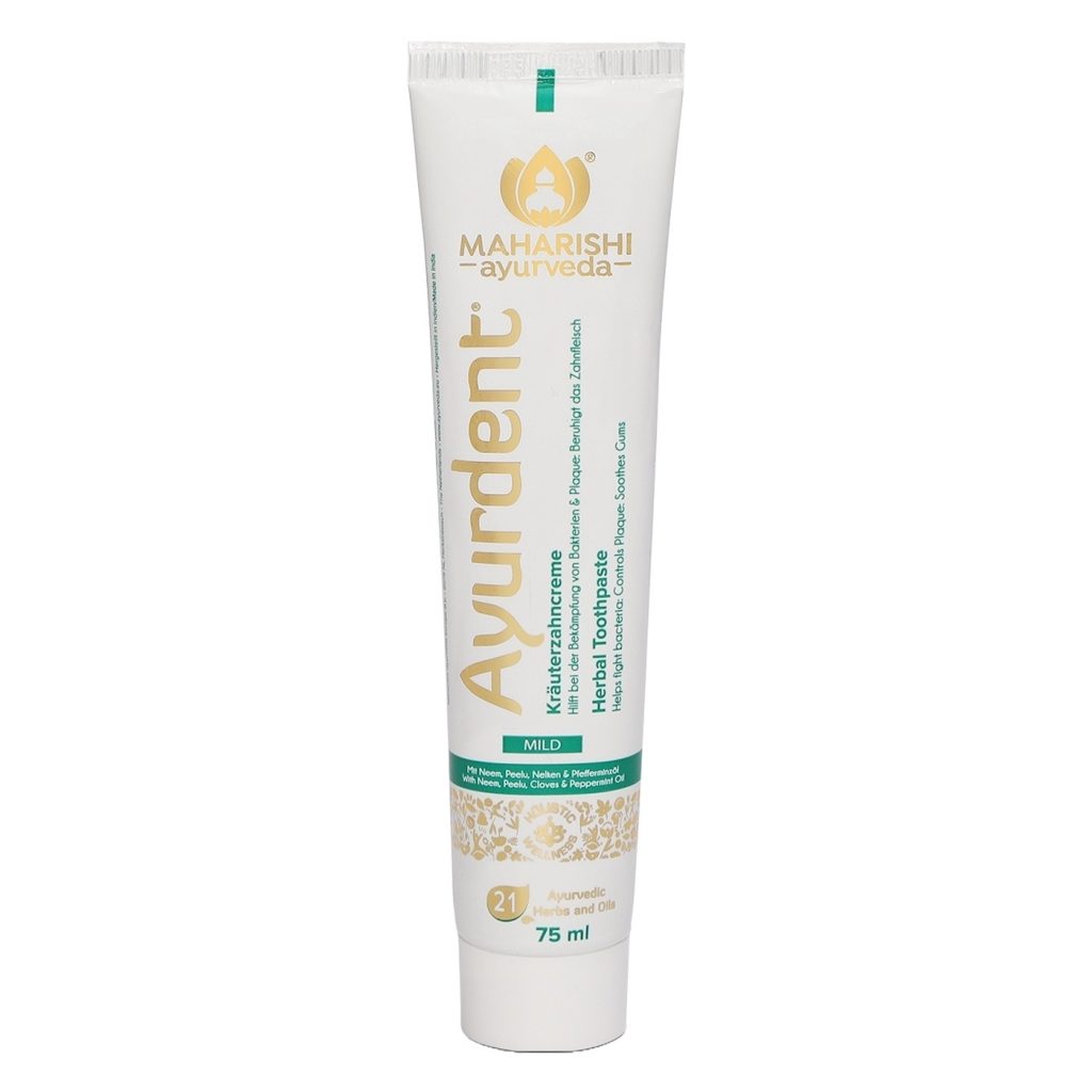 pasta dental ayurdent mild 75ml maharishi ayurveda