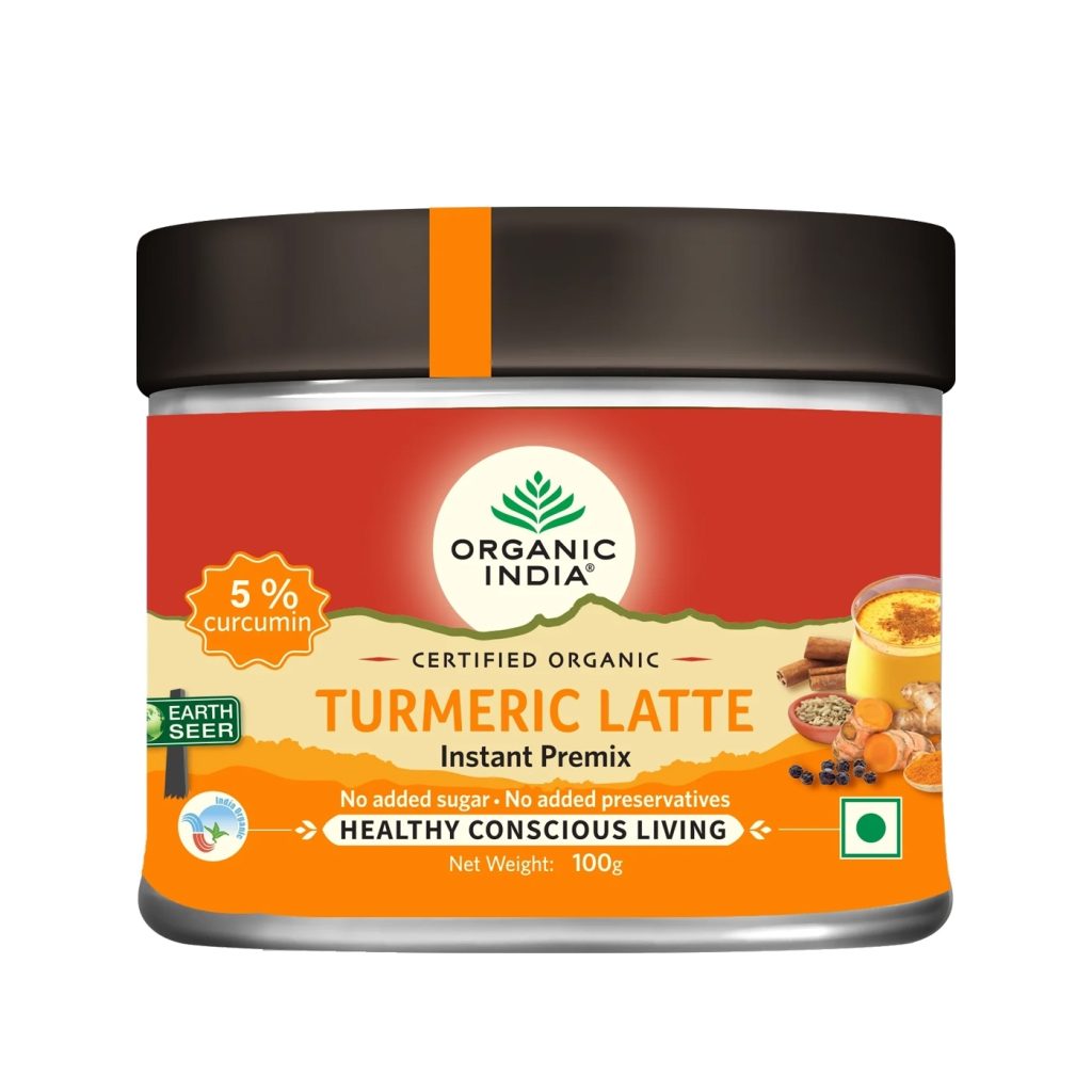 turmeric latte 100g organic india